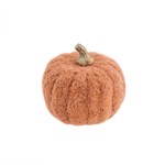 Terracotta Felt Pumpkin