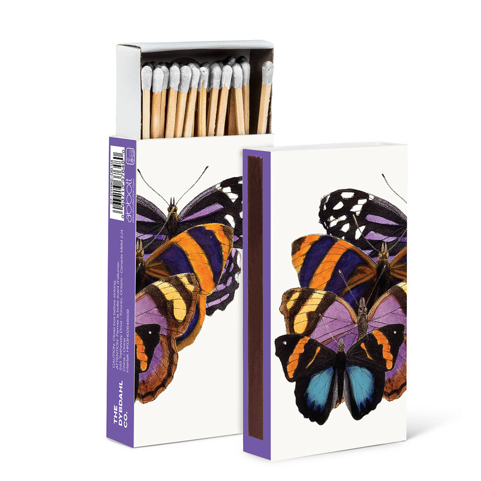 A - Butterfly Study Matches - 45 Sticks
