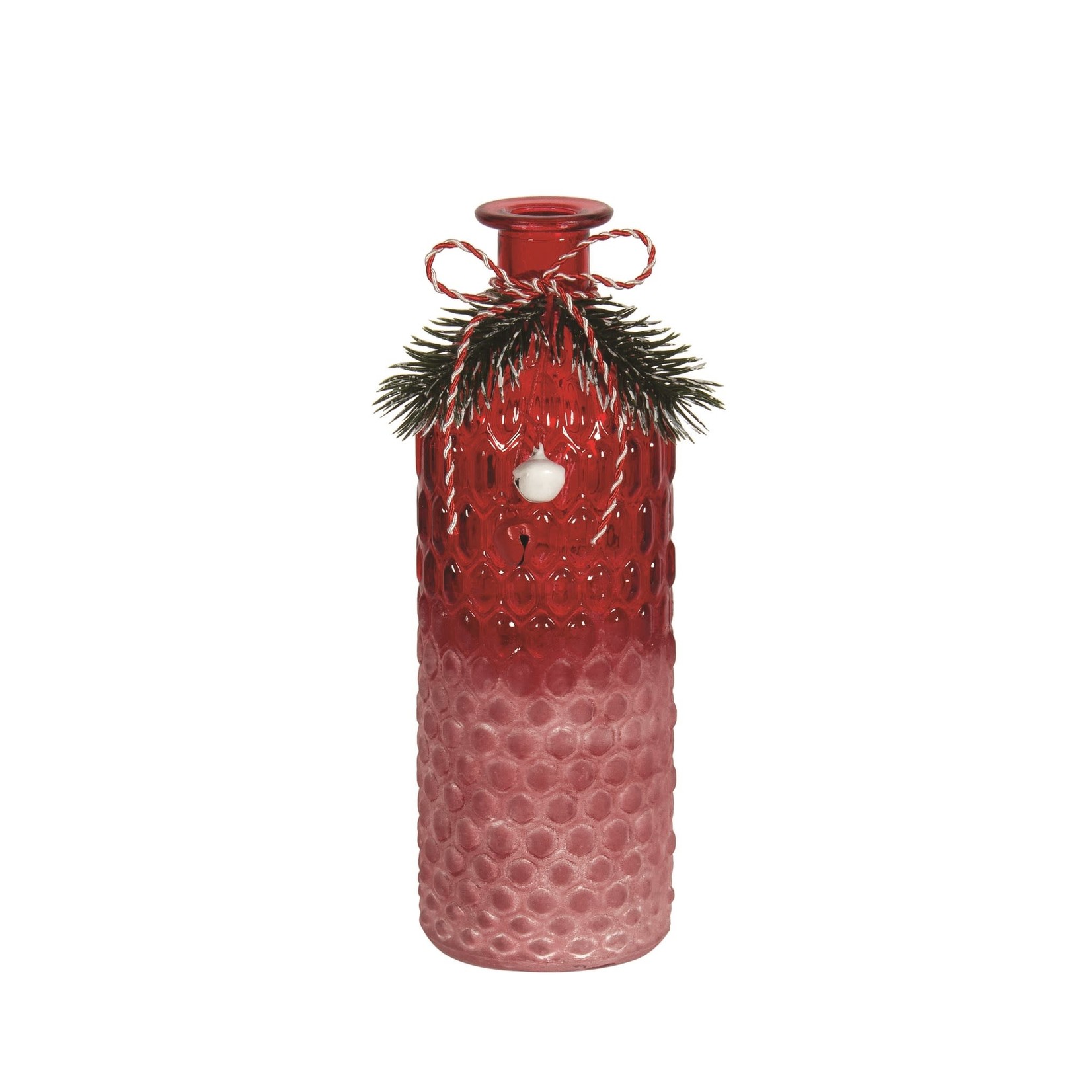 Red Bottle Vase