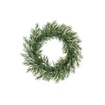 Green Glittered Concolor Fir Wreath