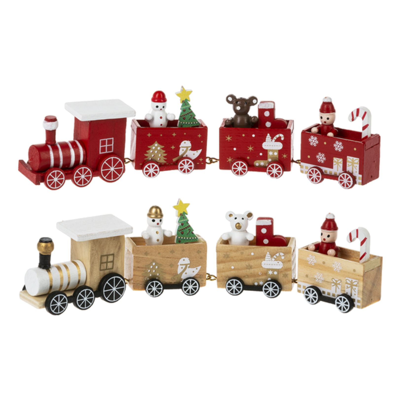 Christmas Train Figurines