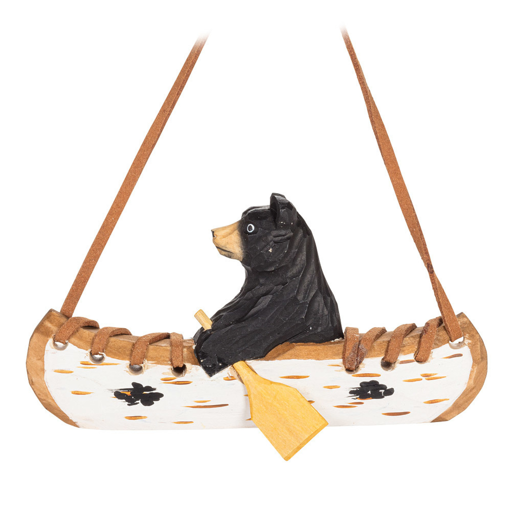 Bear In Canoe Ornament