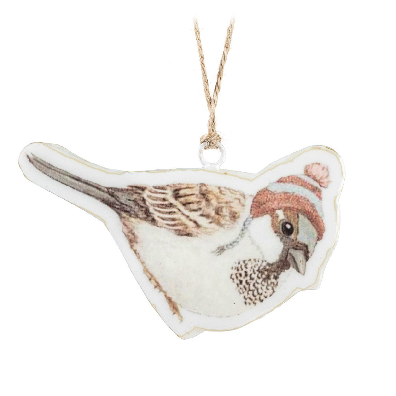 Bird In Hat Ornament