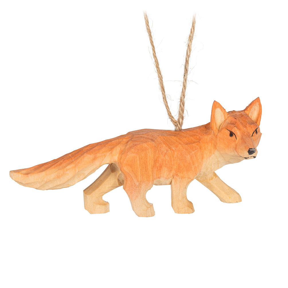 A Walking Fox Ornament 5"L Creekside Home Decor
