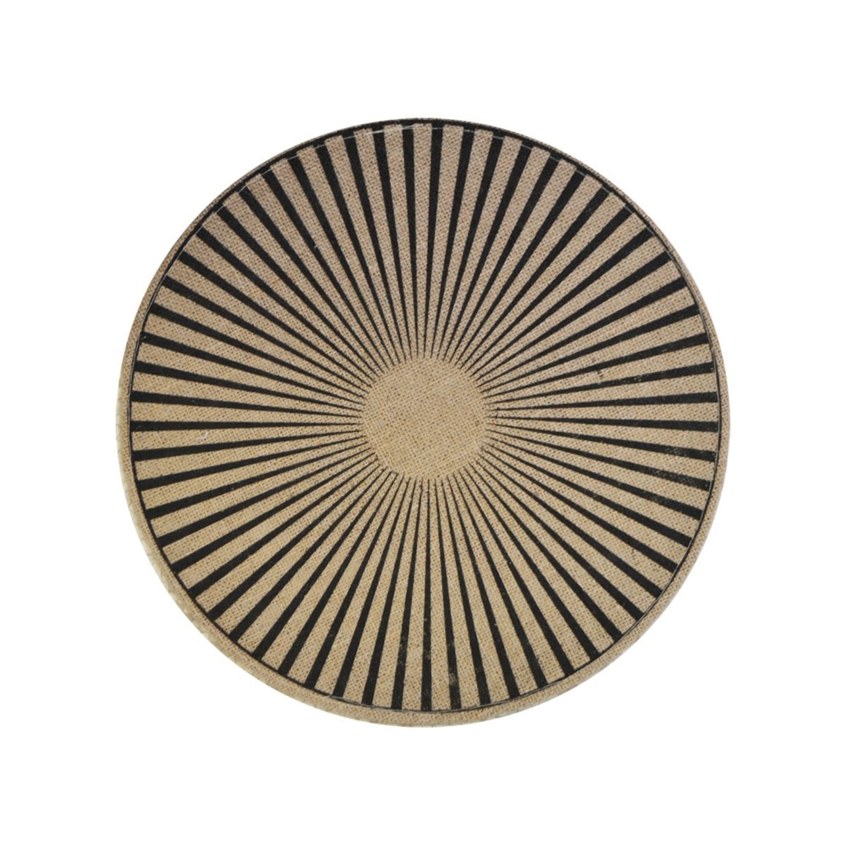Black Jute Placemat