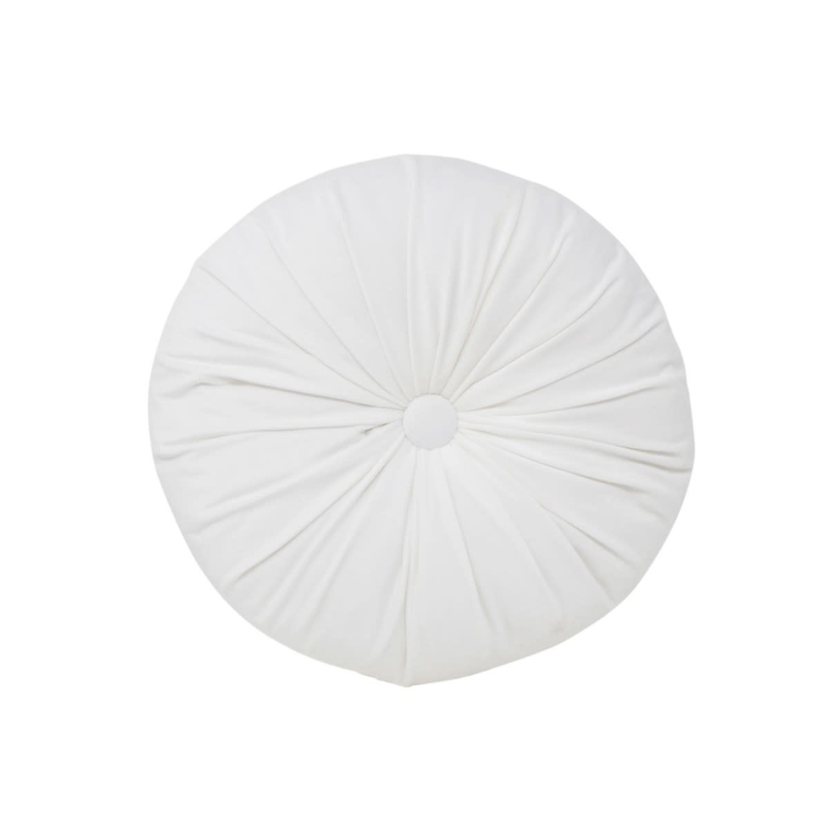 Off White Round Cushion
