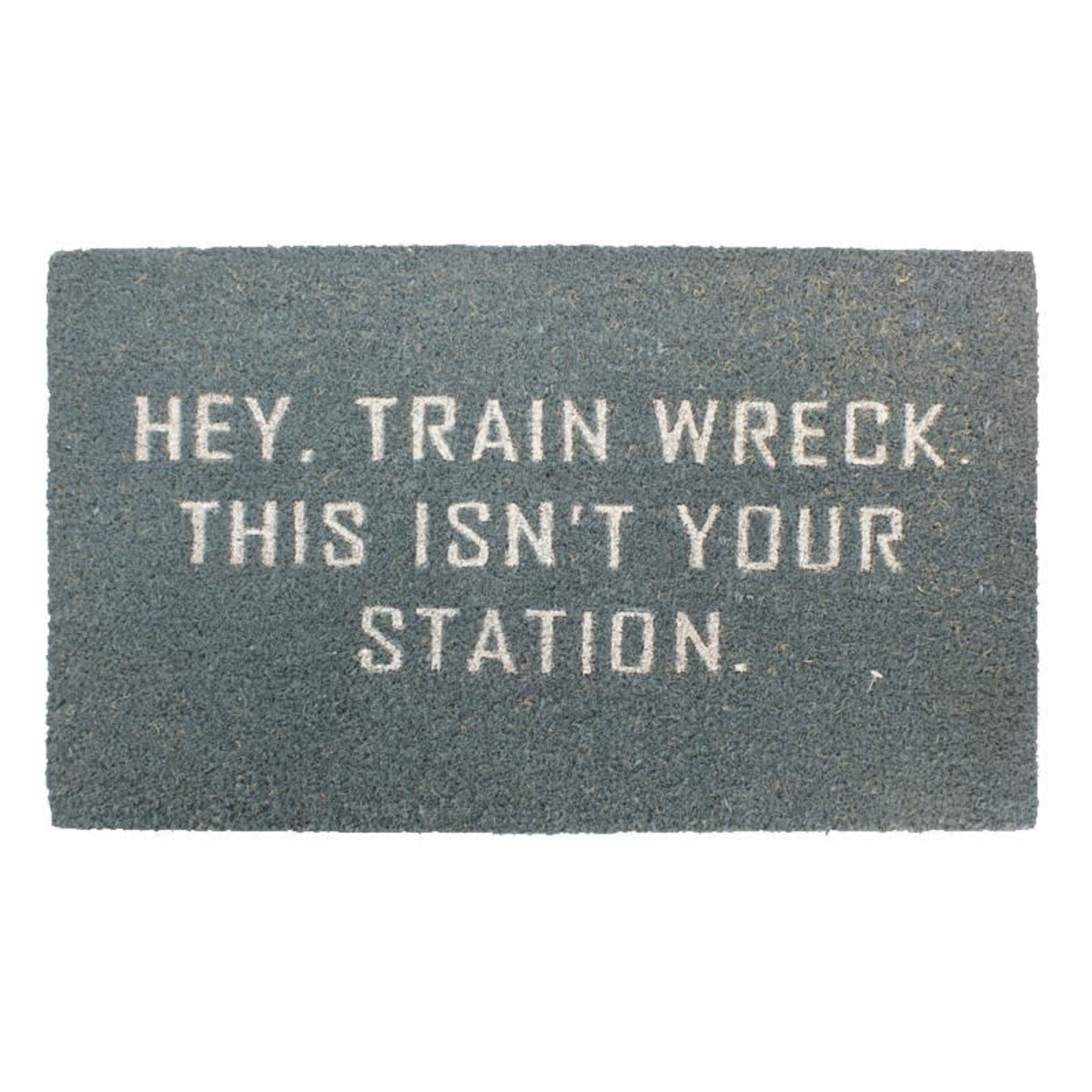 Train Wreck Doormat