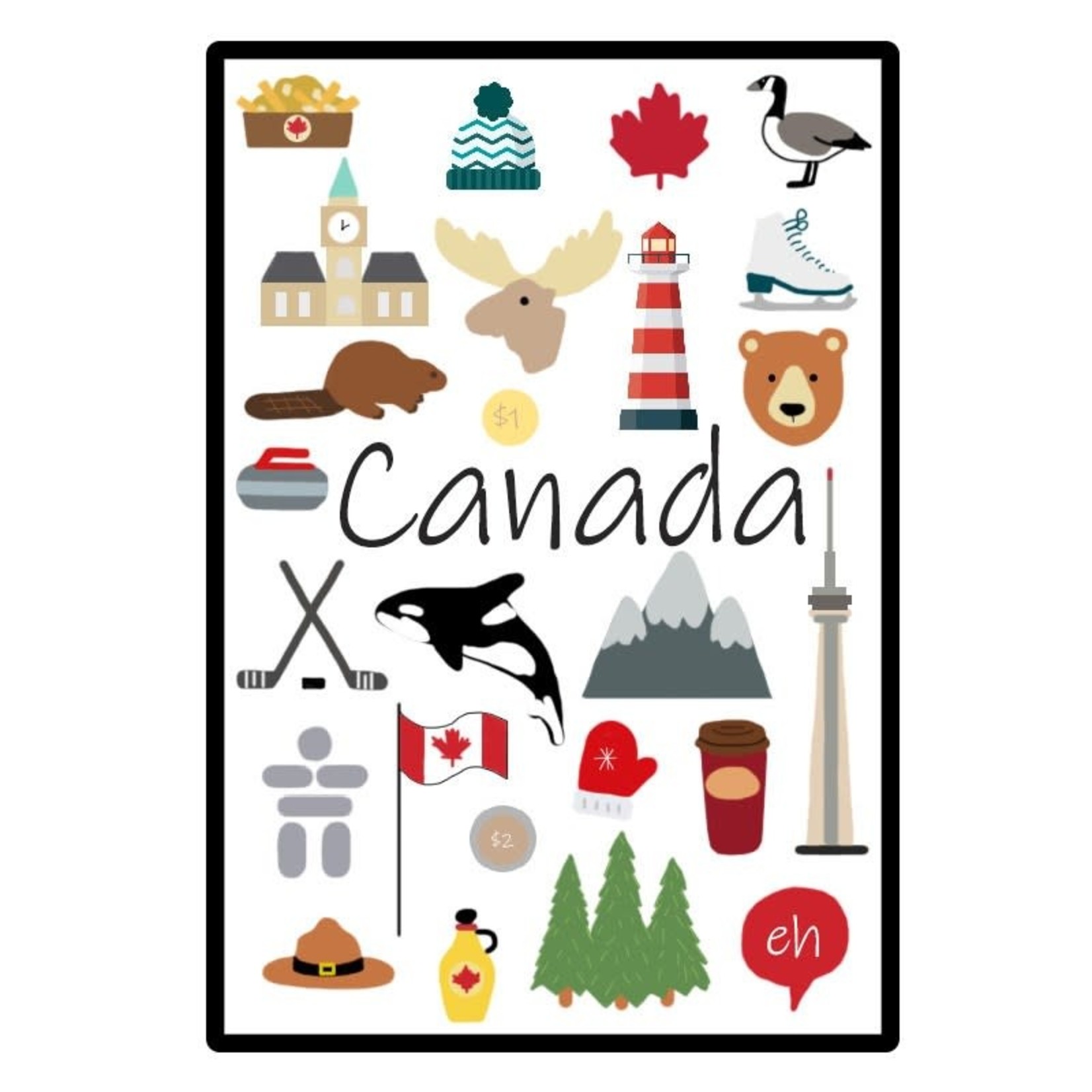 Canada Tea Towel