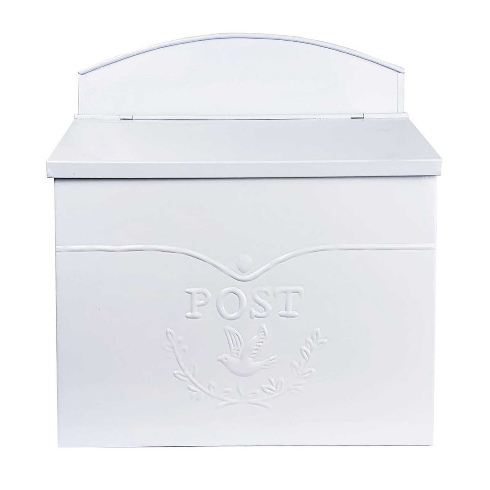 White Chelsea Post Mailbox