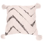 Manon White & Grey Decorative Pillow