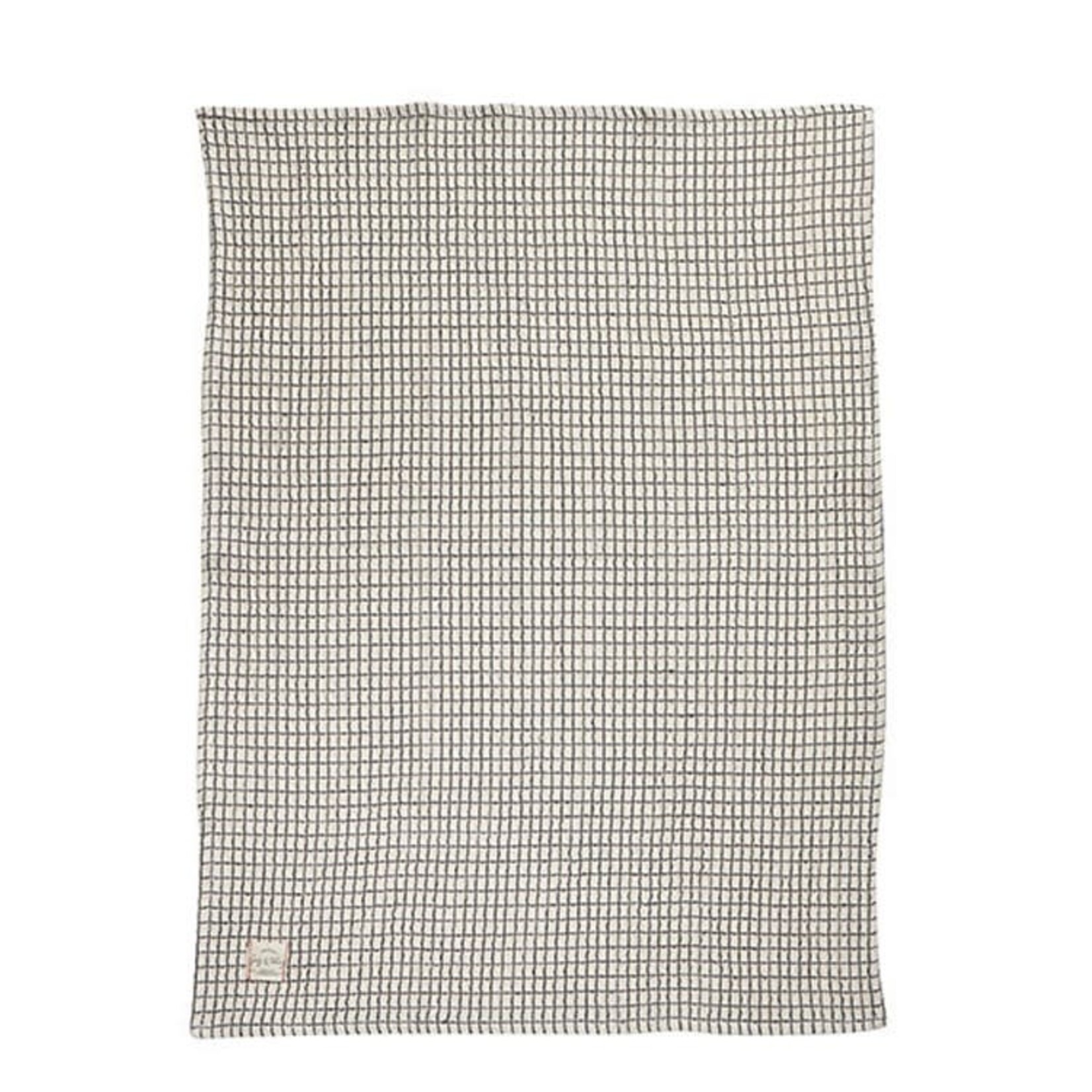 Window Pane Blue Kitchen Towel