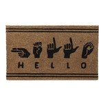 Hello Sign Language Doormat