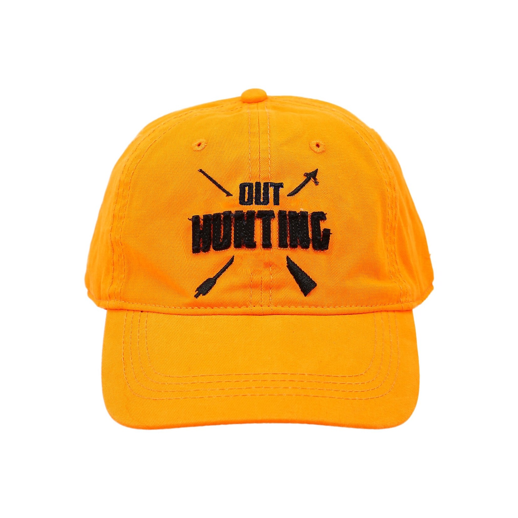 Out Hunting Orange Adjustable Hat