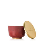 Thymes Simmered Cider Poured Candle W/Gold Lid - 6.5oz.