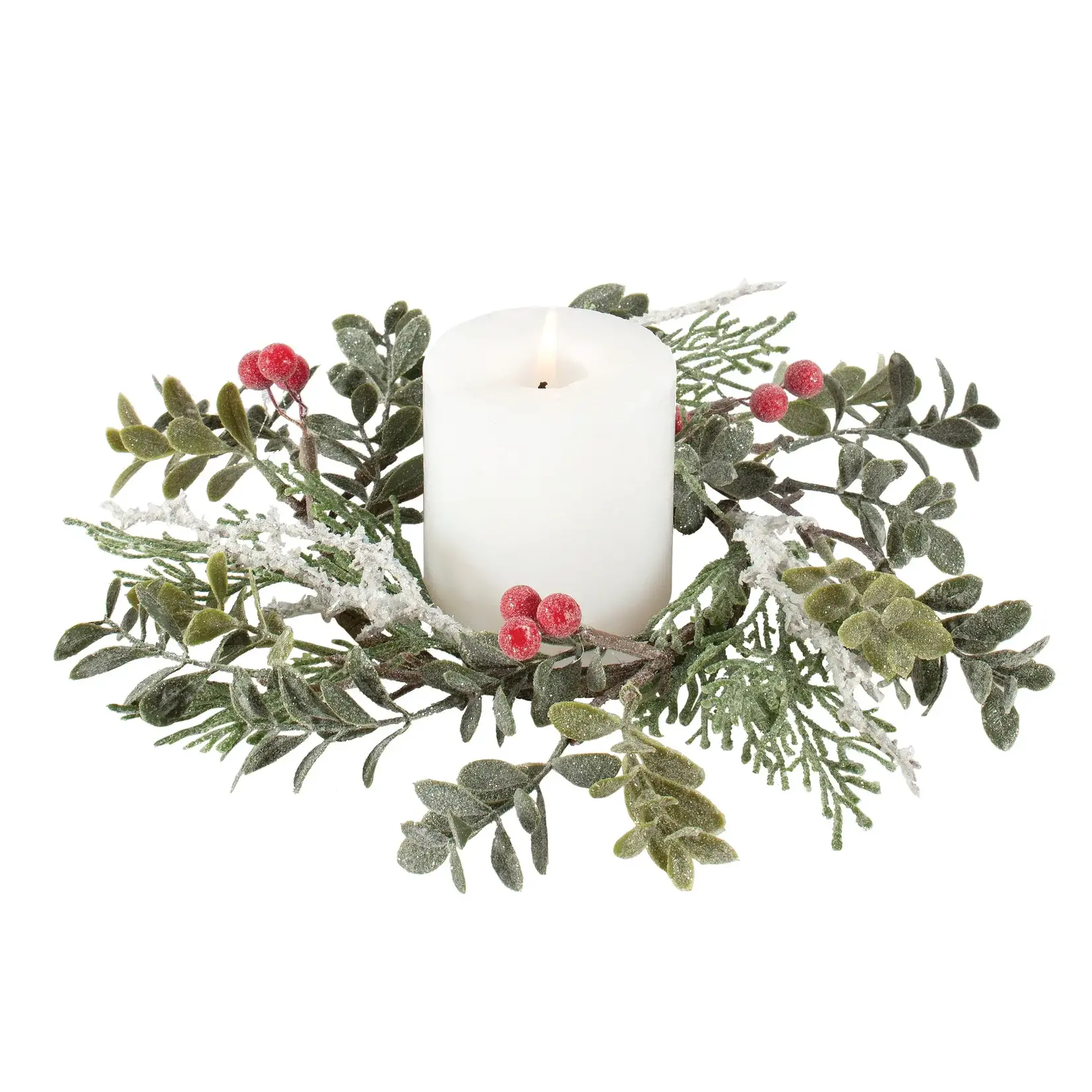 Cedar & Red Berry Candle Ring