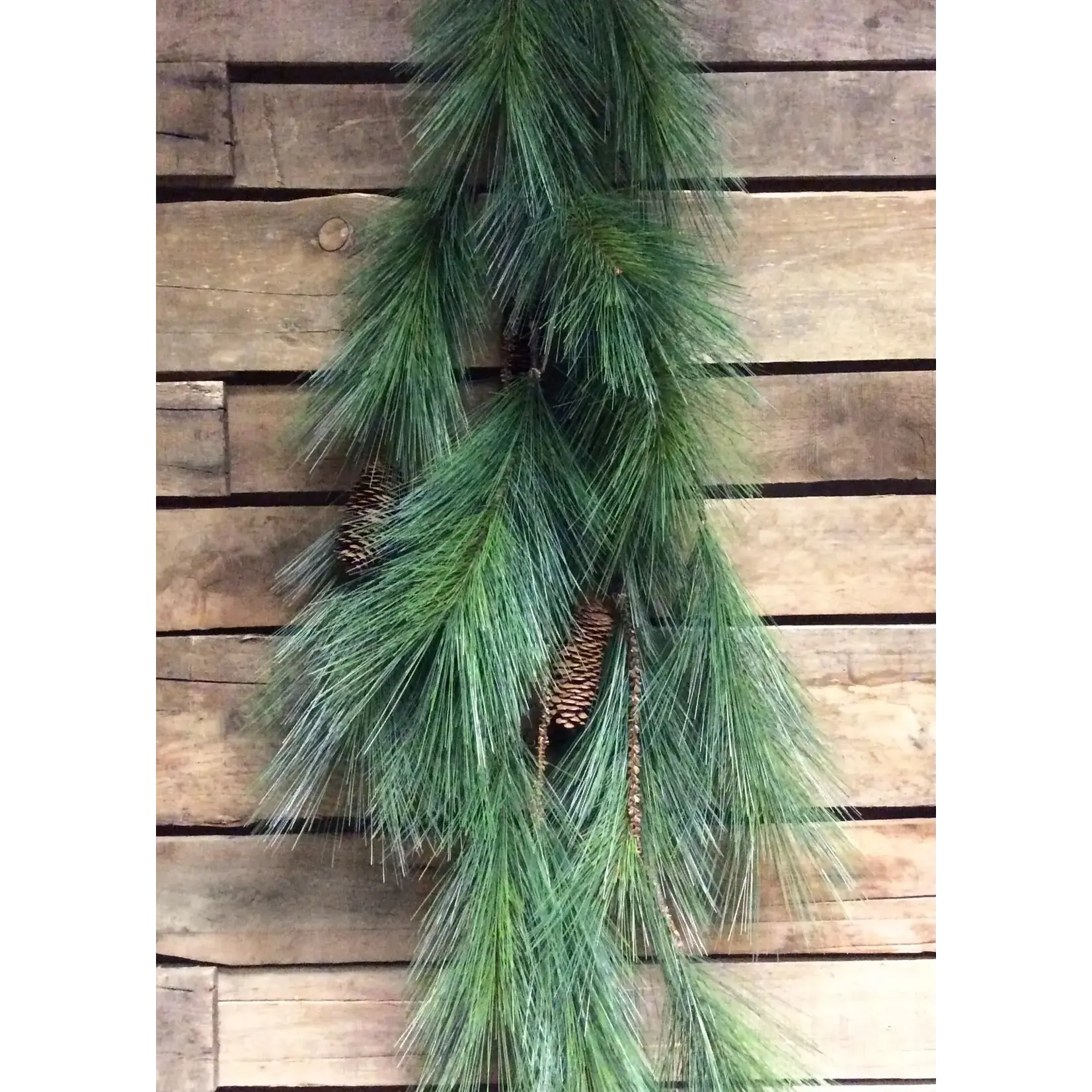 Pine Garland W/Pine Cone