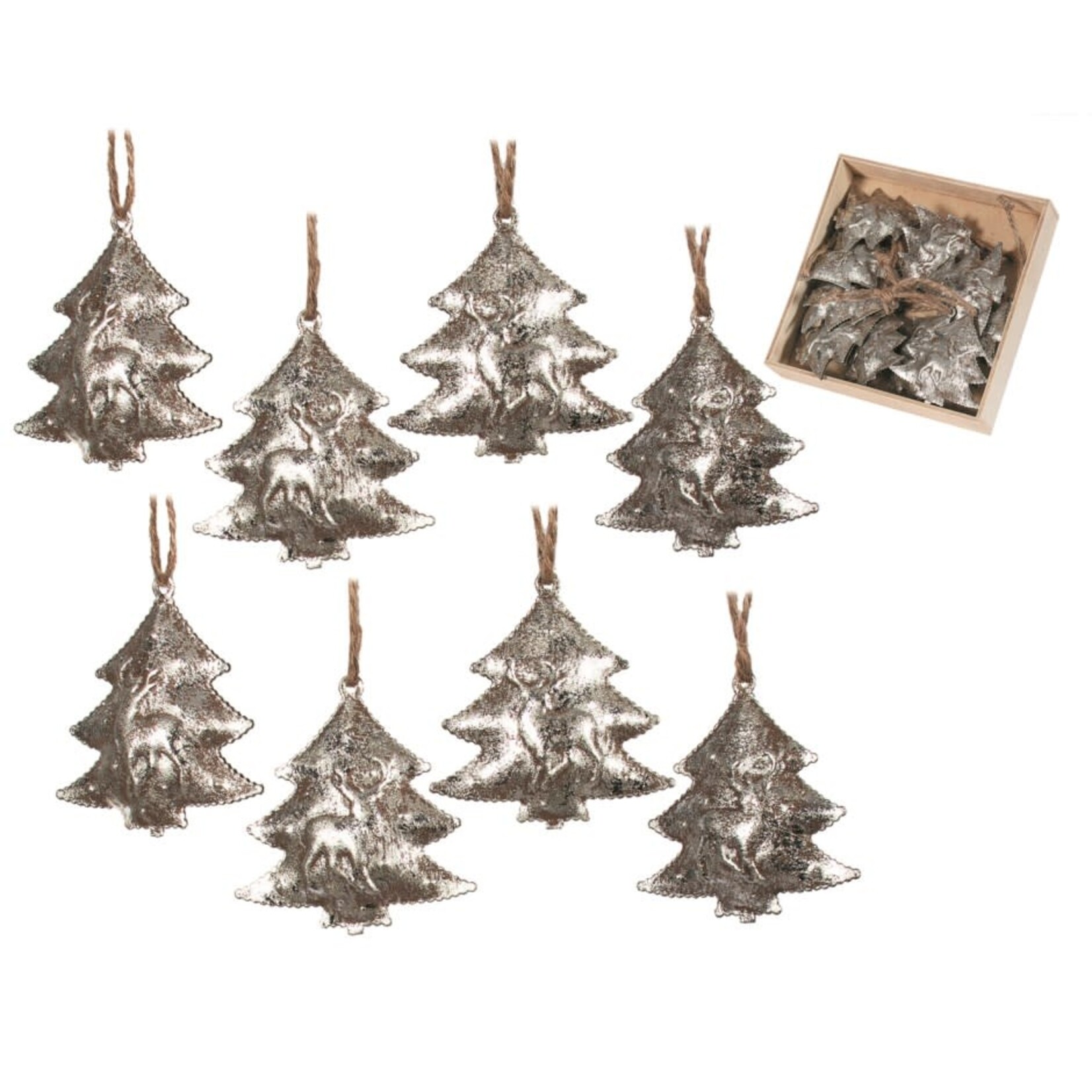 Silver Tree Ornament