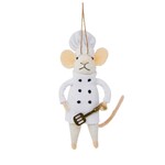 Mouse Cook Ornament