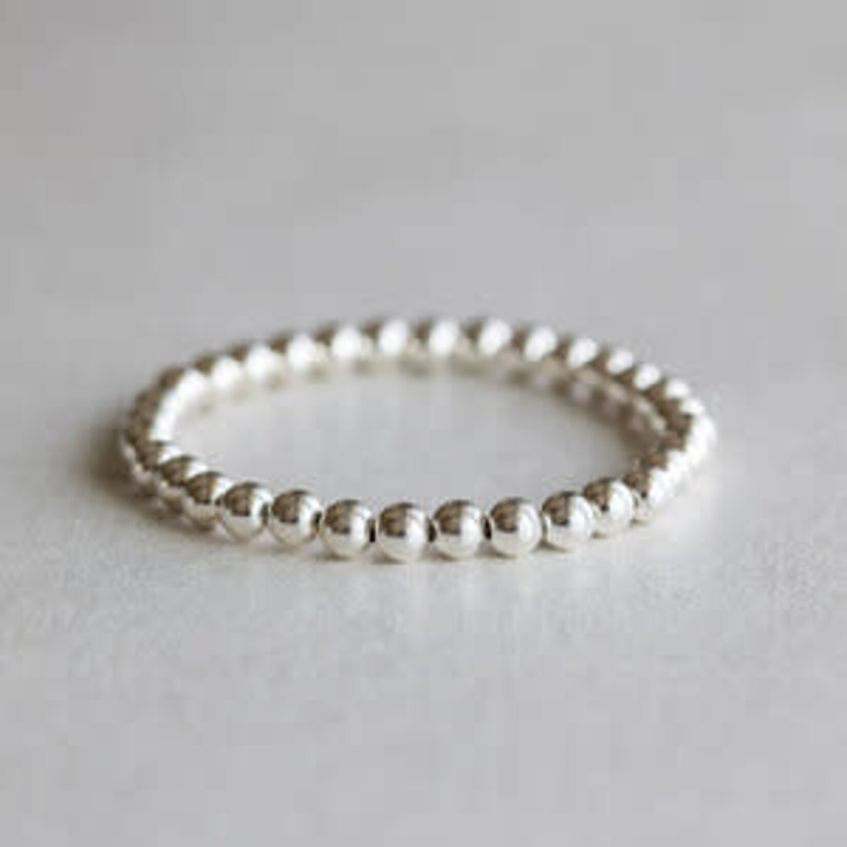 Rosie Joan Rosie Joan - 6mm Sterling Silver Bracelet - S/M