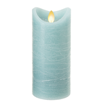 Ocean LED Wax Pillar Candle