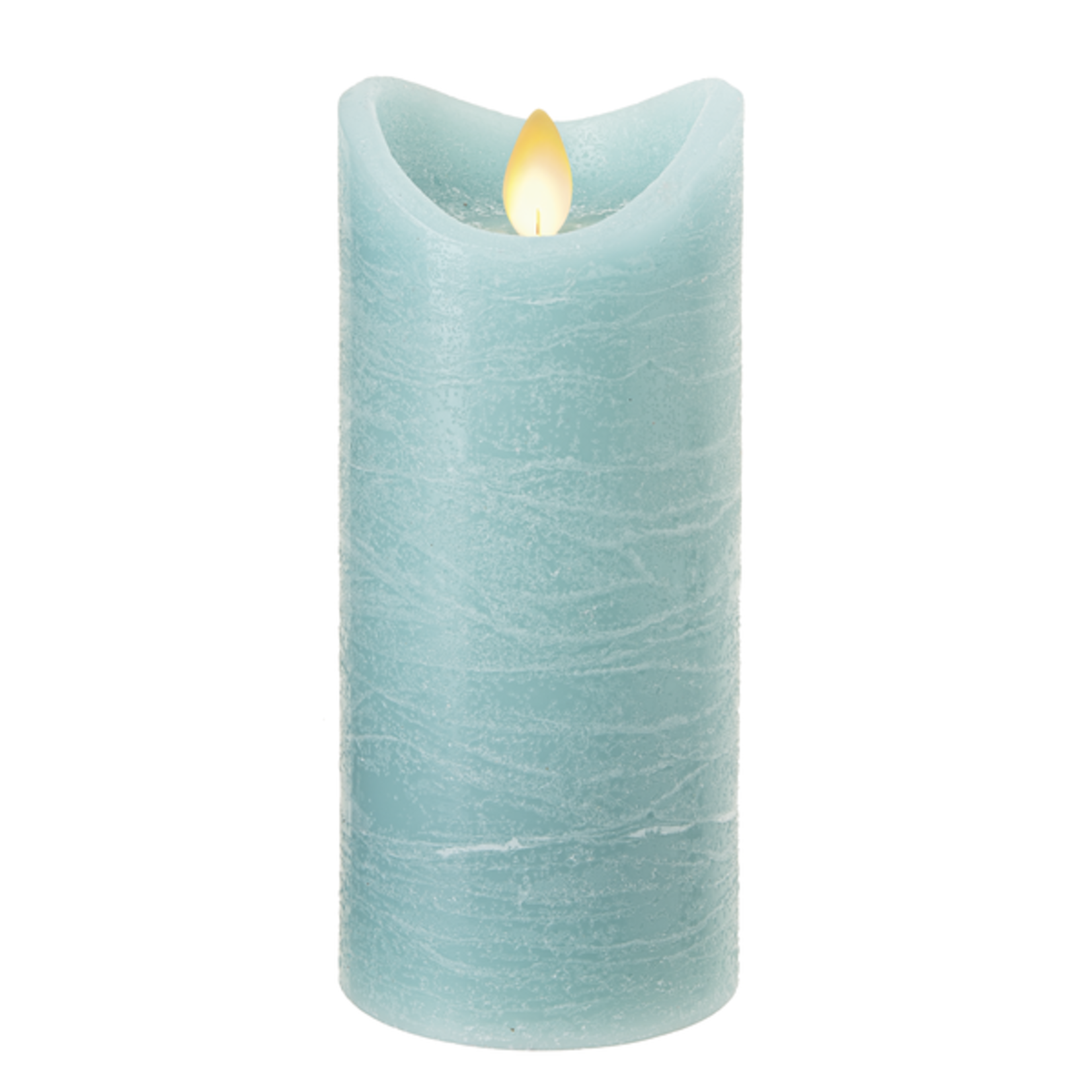 Ocean LED Wax Pillar Candle