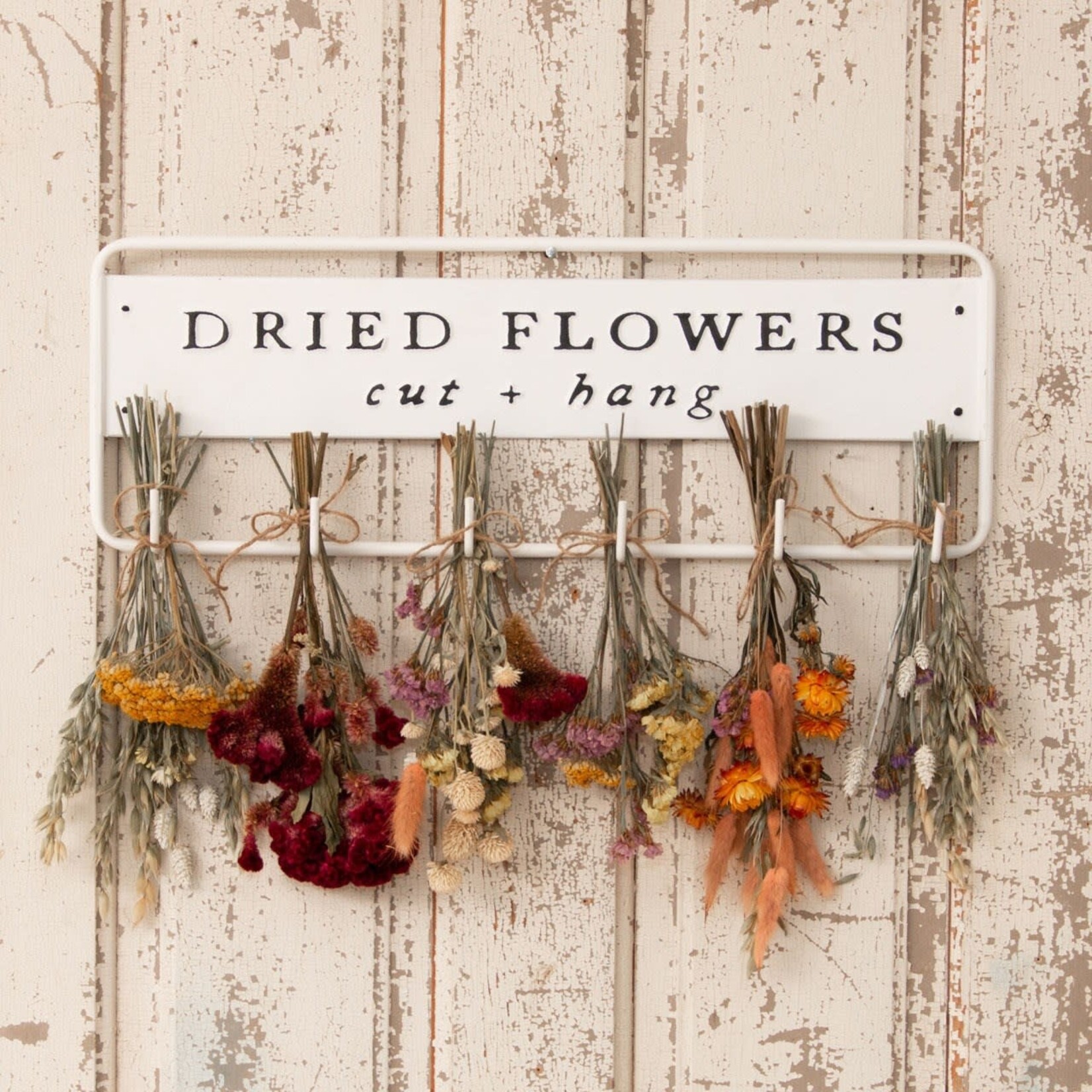 Dried Flowers Wall Hook