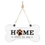 Home Is Where My Dog Is Wall Decor