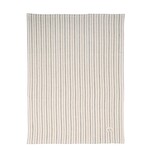 Pinstripe Single Kitchen Towel - Black