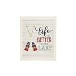 Life Is Better At The Lake - Sponge Cloth