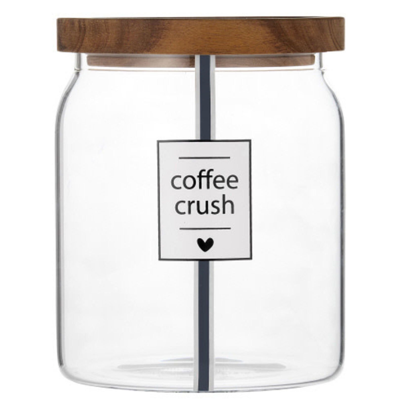 Creative Brands Coffee Crush Glass Canister