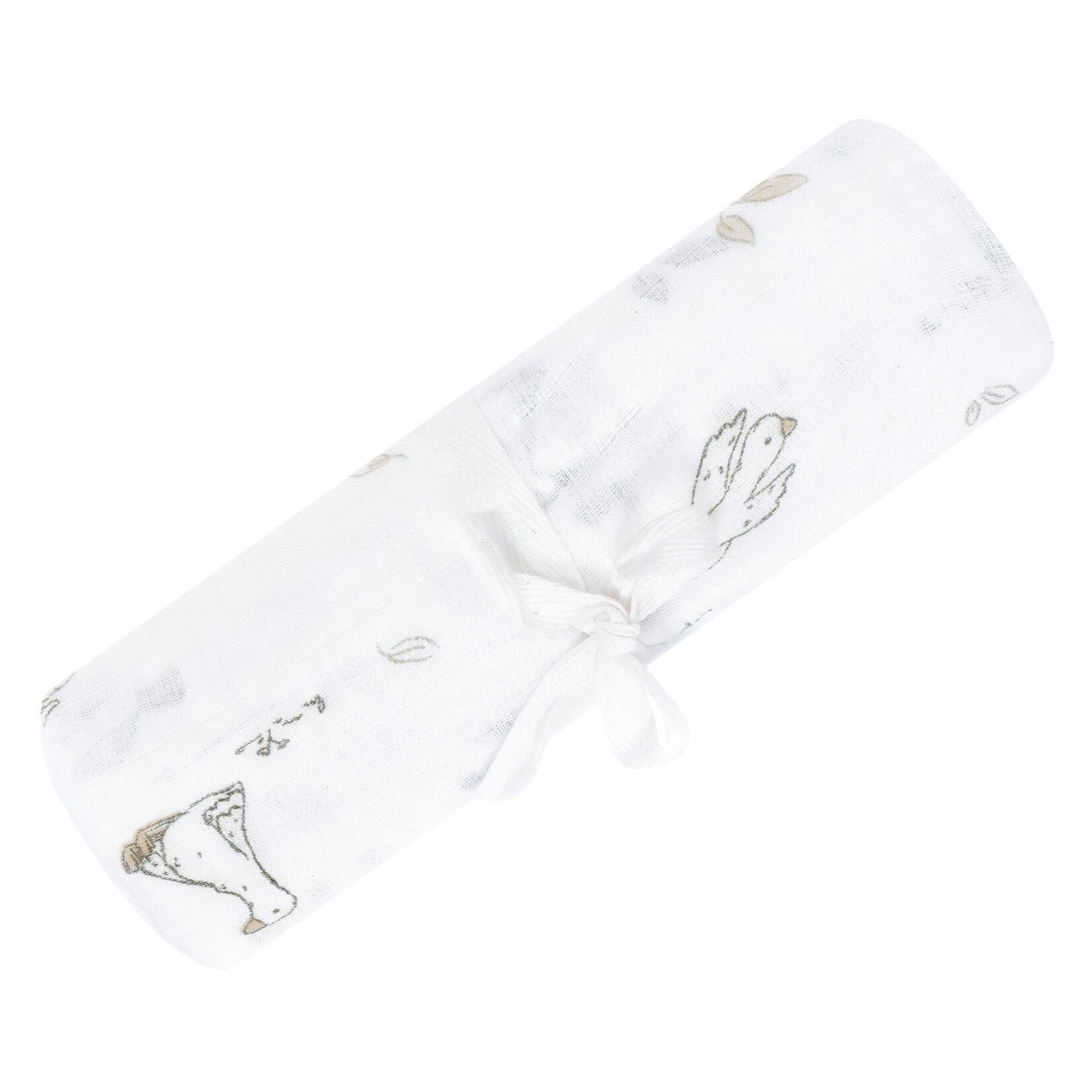 Cotton Muslin Swaddle - Goose