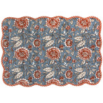 Danica Studios Dahlia Block Print Kantha Placemat