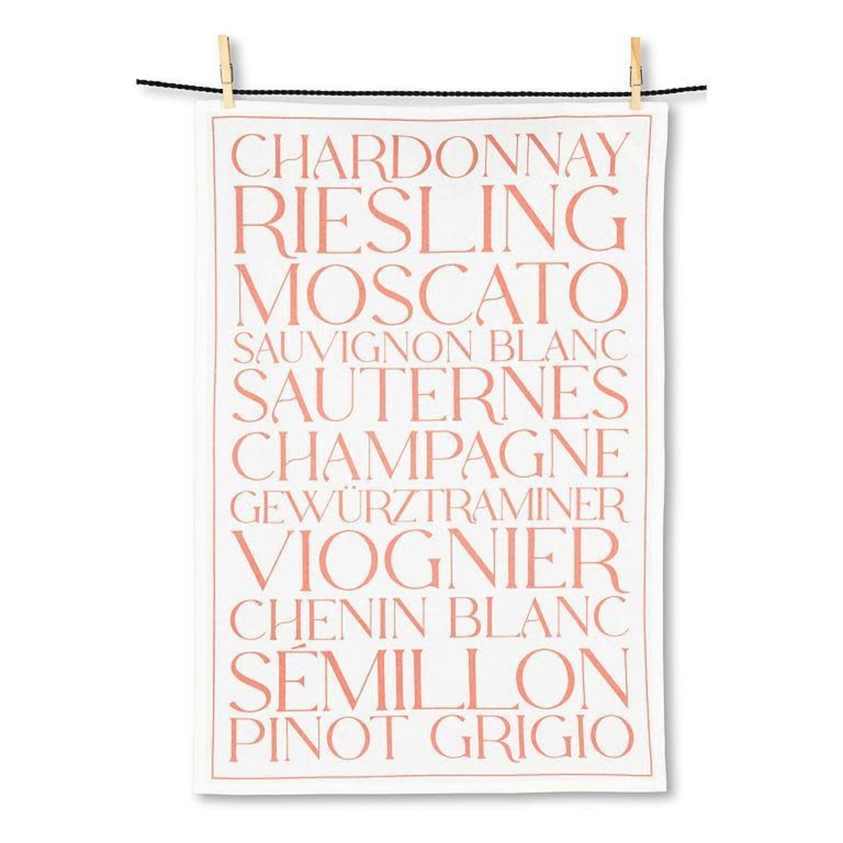 White Wine Text Kitchen