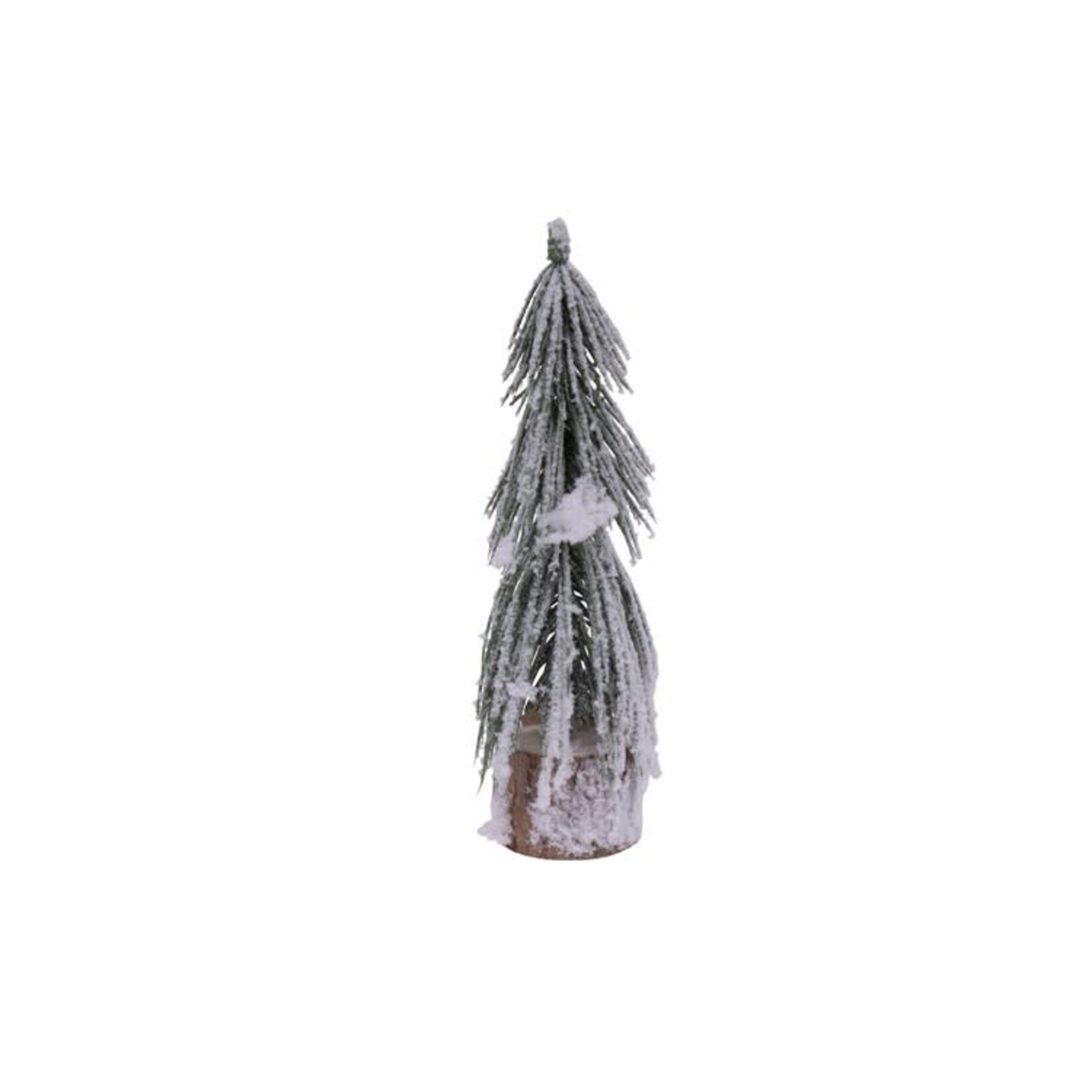 Frosted Finish Slim Pine Tree