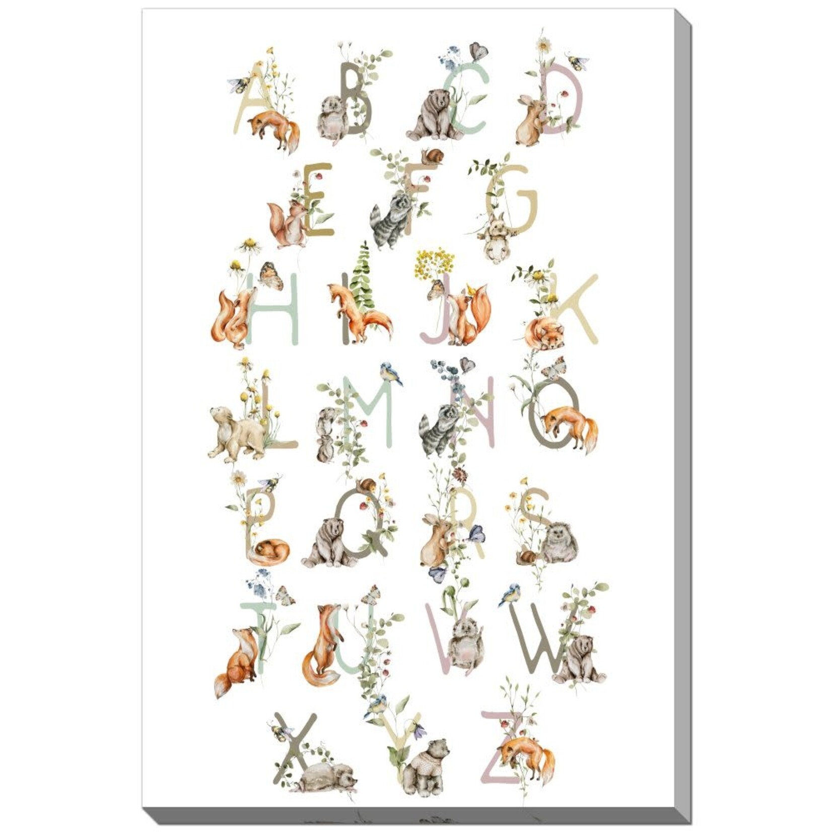 Woodland Friends Alphabet