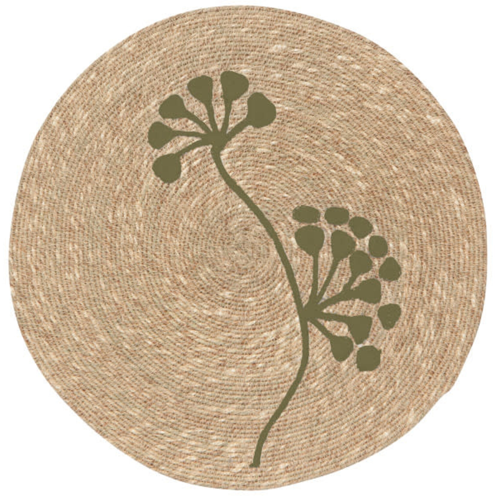 Danica Studios Olive Flora Seagrass Placemat