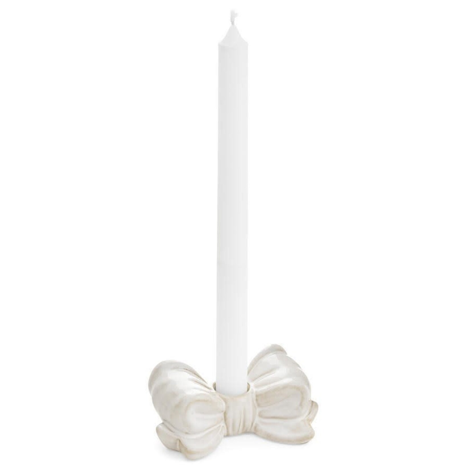 Accents De Ville Porcelain Bow Candle Holder