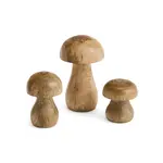 Accents De Ville Wooden Mushroom