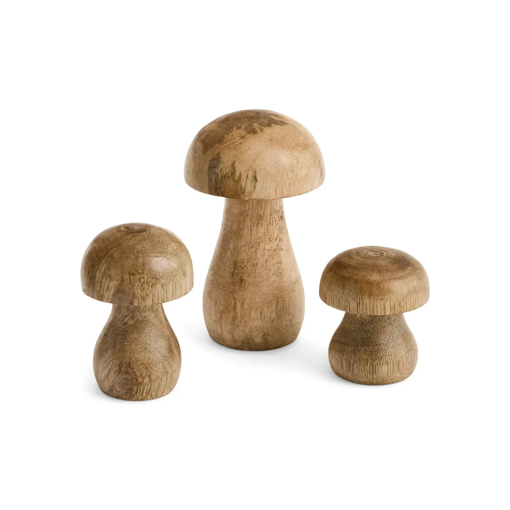 Accents De Ville Wooden Mushroom