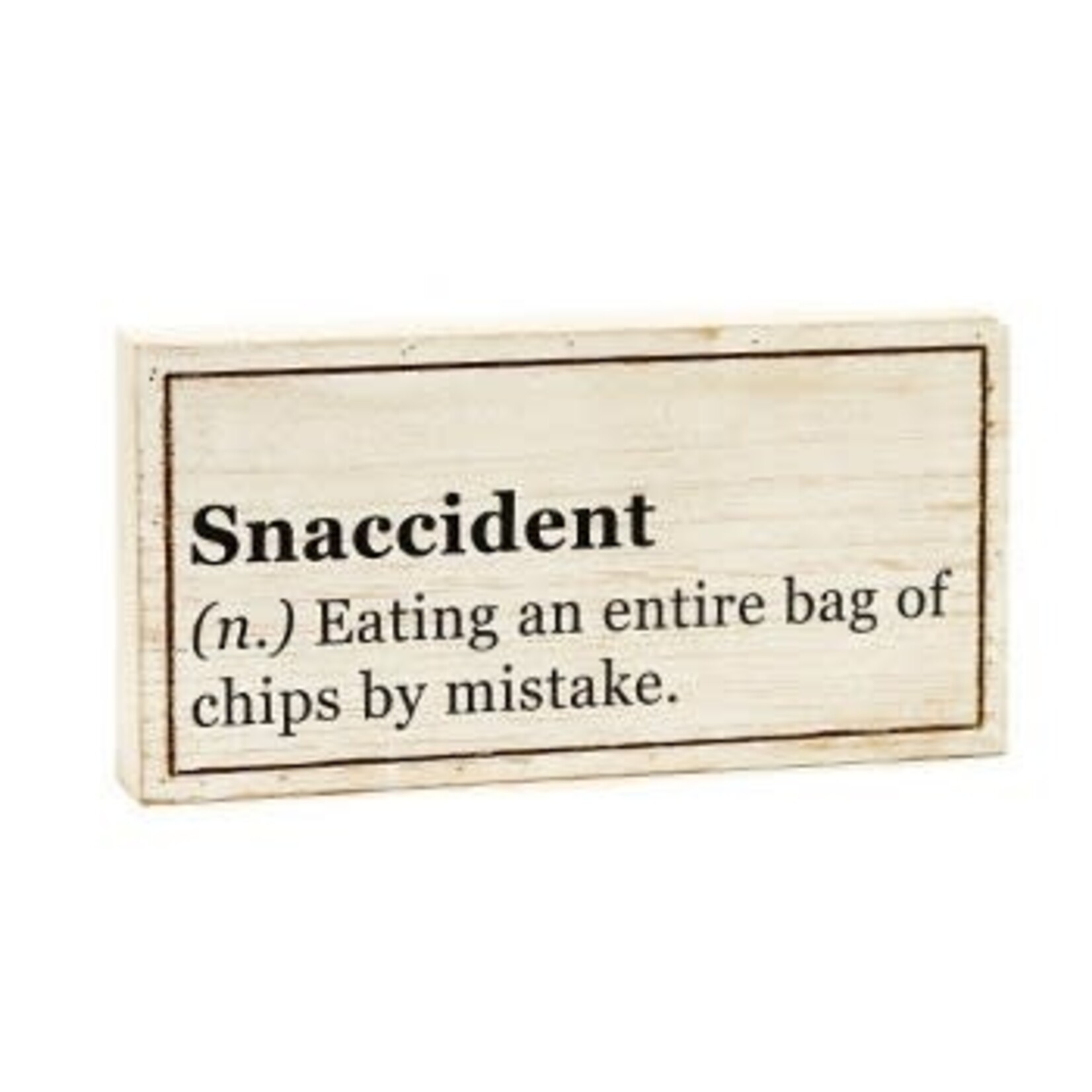 Snaccident Sign