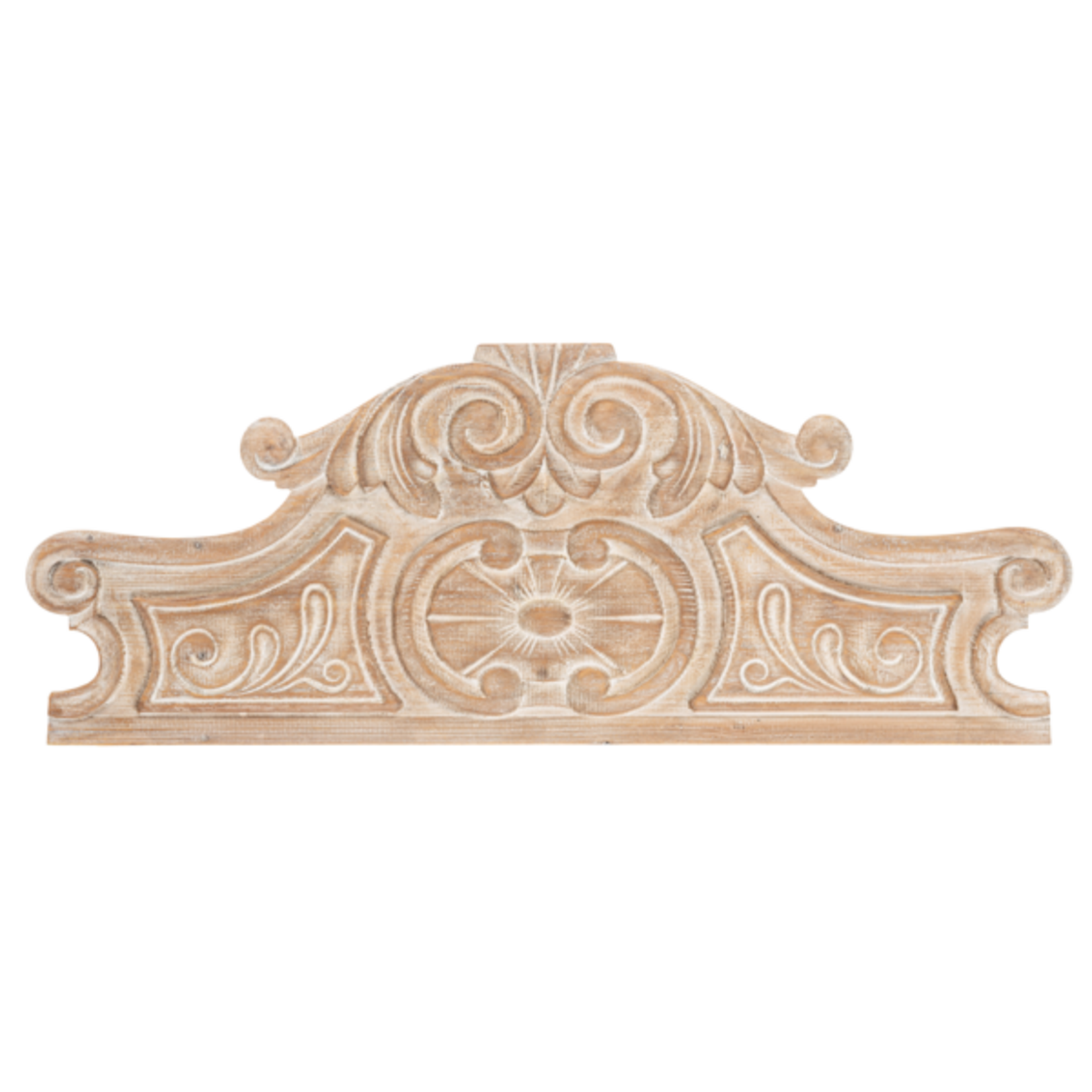 Carved Scroll Arch Wall Decor