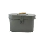 Antique Metal Box With Lid