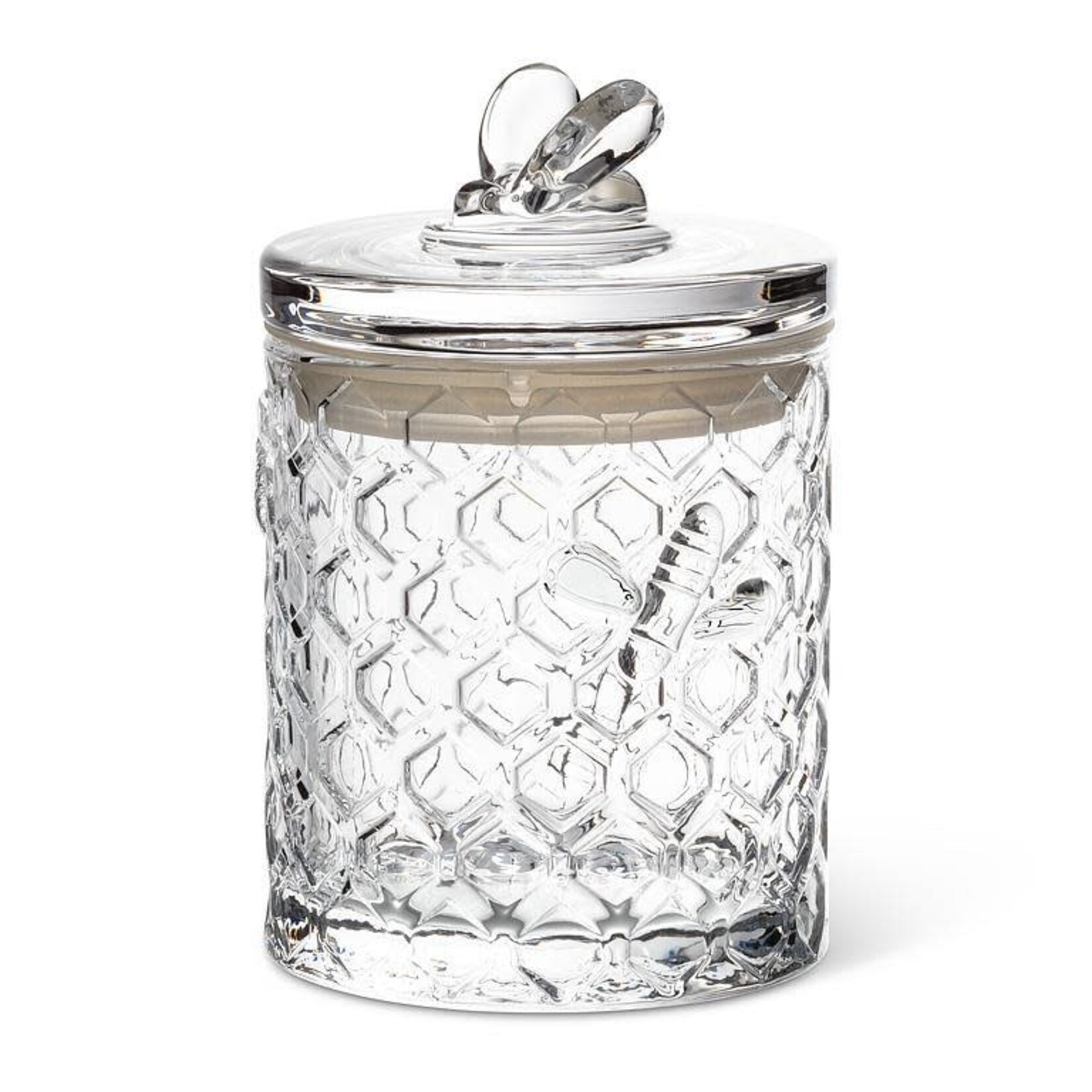 Honeycomb Jar With Bee