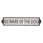 Beware Of The Dog Sign
