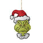 Jim Shore Jim Shore - Grinch Naughty/Nice Felt Ornament