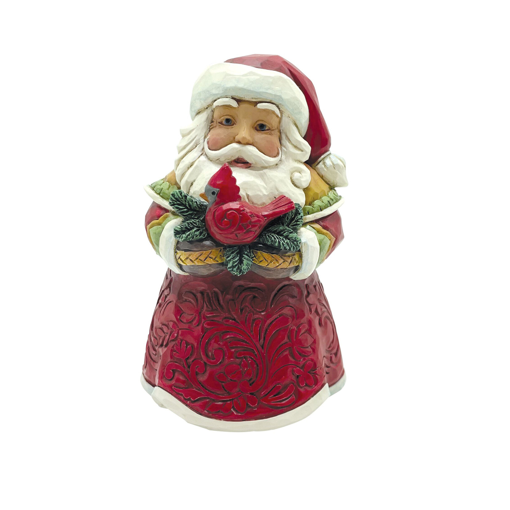 Jim Shore Jim Shore - Santa With Cardinal Figurine