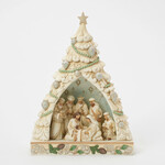 Jim Shore Jim Shore - Woodland Tree Nativity Diorama