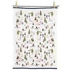 Outdoor Village Tea Towel