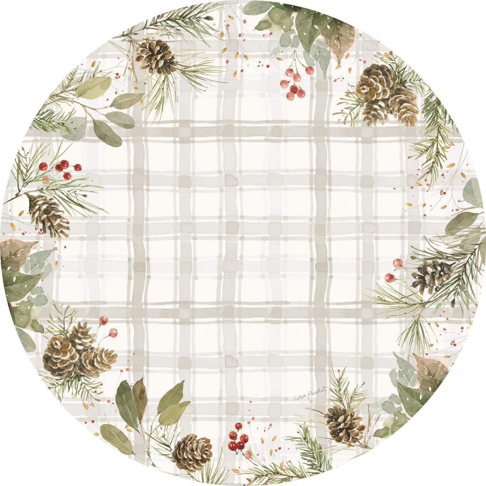 Placemat - Christmas Greenery