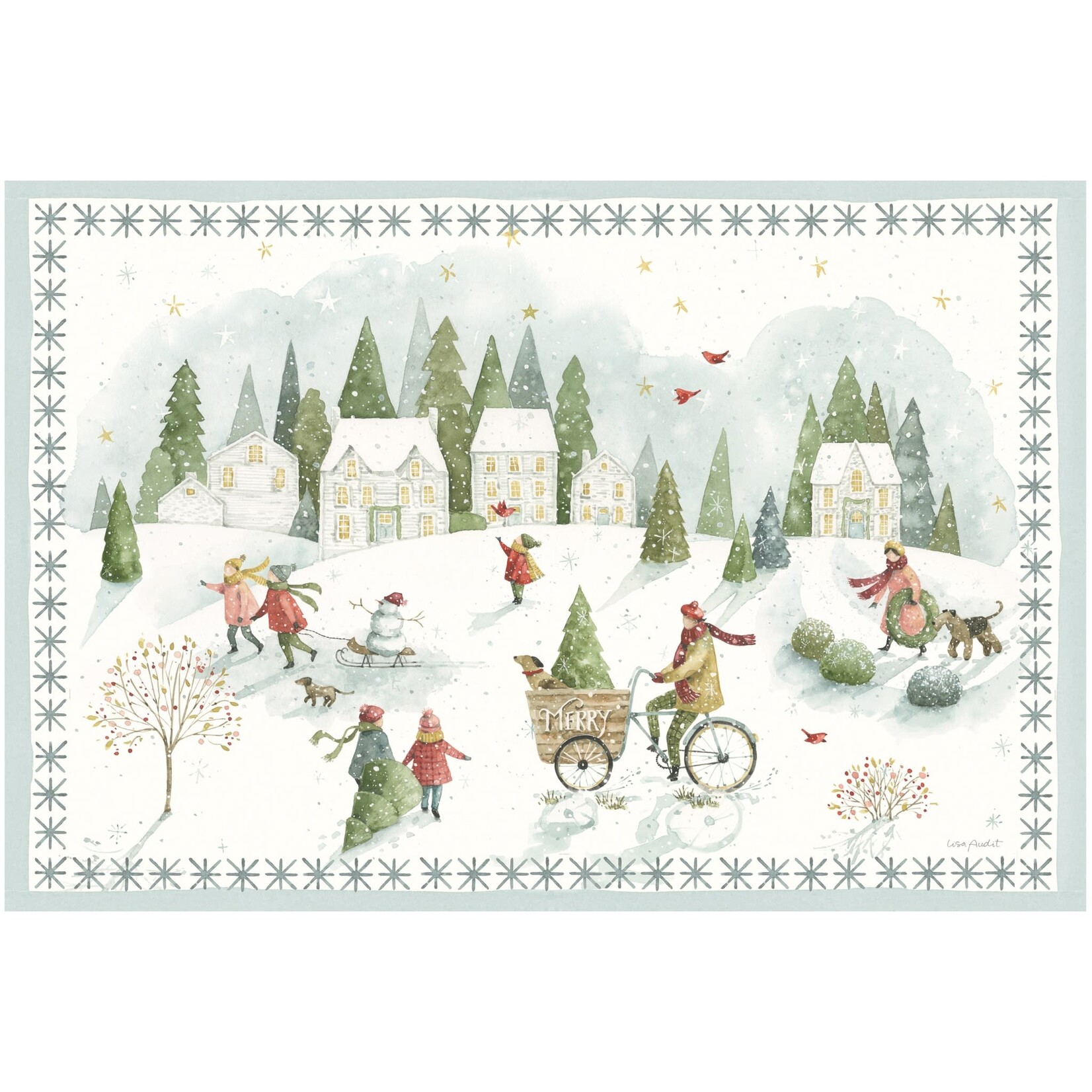 Placemat Pad - Winter